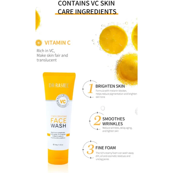 Dr. Rashel Vitamin C Brightening Face Wash 100g