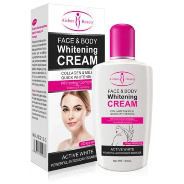 Aichun Beauty Face and Body Whitening Cream 120ml