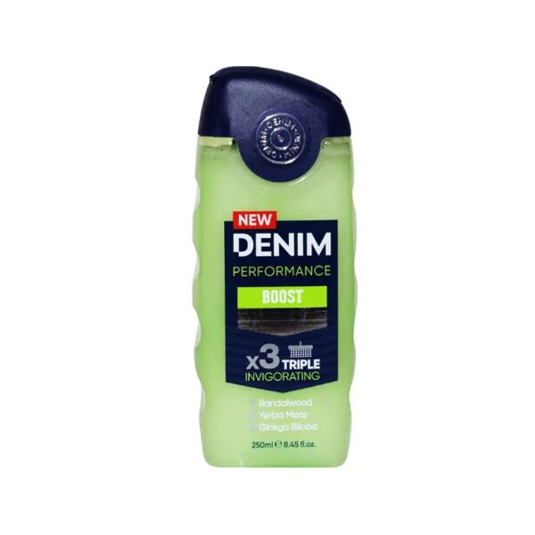 Denim Performance Boost Body And Face Wash 250ml