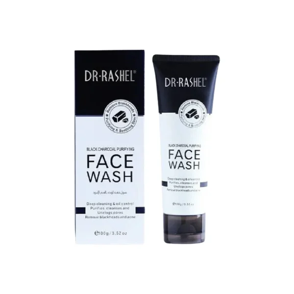 Dr. Rashel Black Charcoal Purifying Face Wash 100g