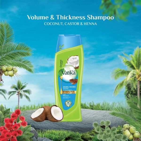 Vatika Naturals Volume & Thickness Shampoo 400ml