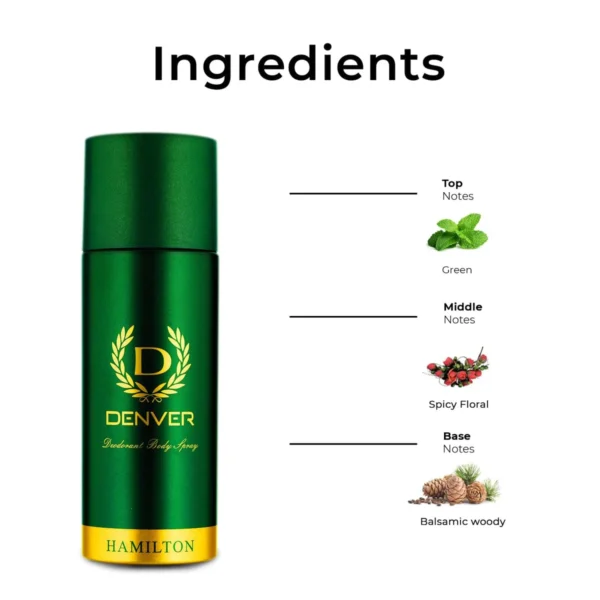 Denver Hamilton Deodorant Body Spray 150ml