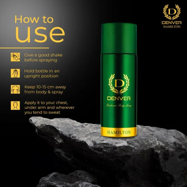 Denver Hamilton Deodorant Body Spray 150ml