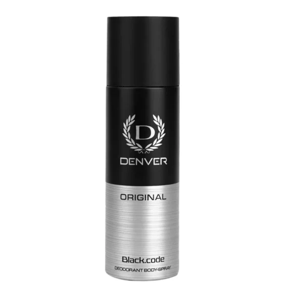 Denver Original Black Code Deodorant Body Spray 150ml