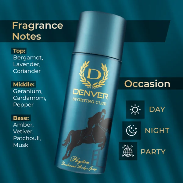 Denver Sporting Club Phyton Deodorant Body Spray 150ml