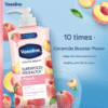 Vaseline Healthy Bright Superfood Freshlock Peach Body Lotion 500ml