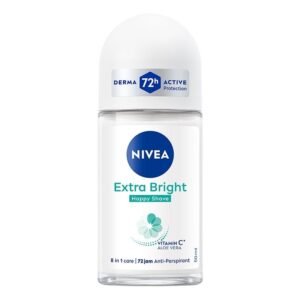 Nivea Extra Bright Happy Shave 72h Anti-Perspirant Roll On 50ml