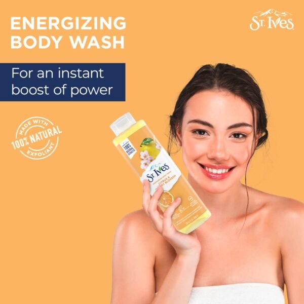 St Ives Energizing Body Wash Citrus and Cherry Blossom 650ml