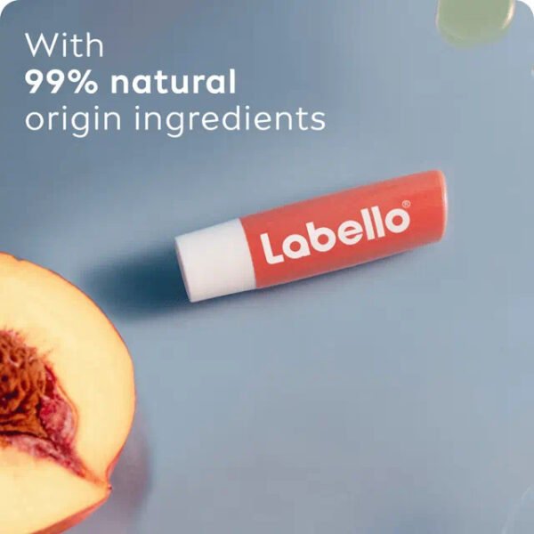 Labello Peach Shine Lip Balm 4.8g