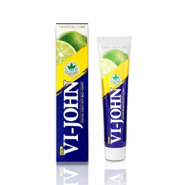 VI-JOHN Lime Shaving Cream 125g