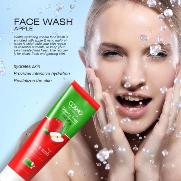 Cosmo Skin Naturals Beauty Treat Hydrating Apple Face Wash 150ml