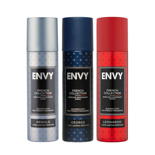 Envy Leonardo French Collection Perfume Deodorant Body Spray 120ml
