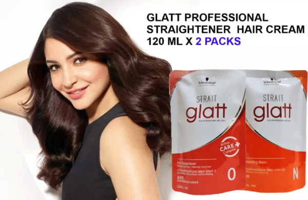 Schwarzkopf Professional Strait Glatt 400ml x 2 Straight Cream