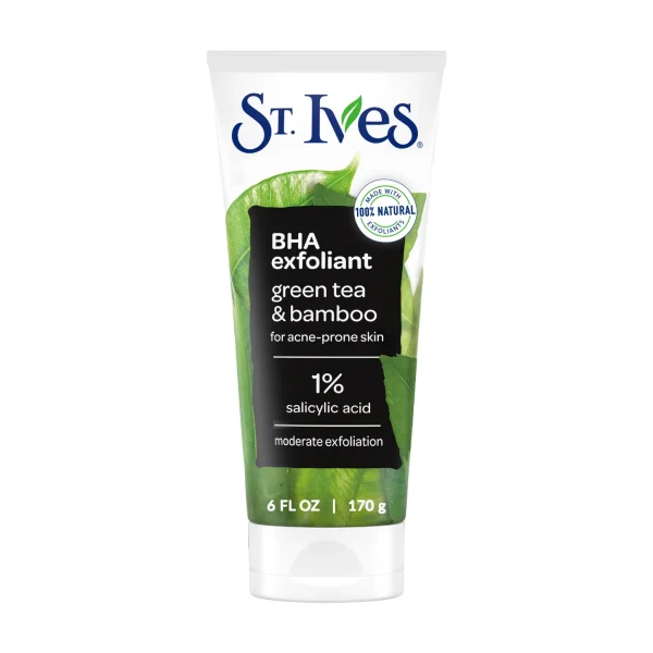St Ives BHA Exfoliant Green Tea and Bamboo Scrub 170g