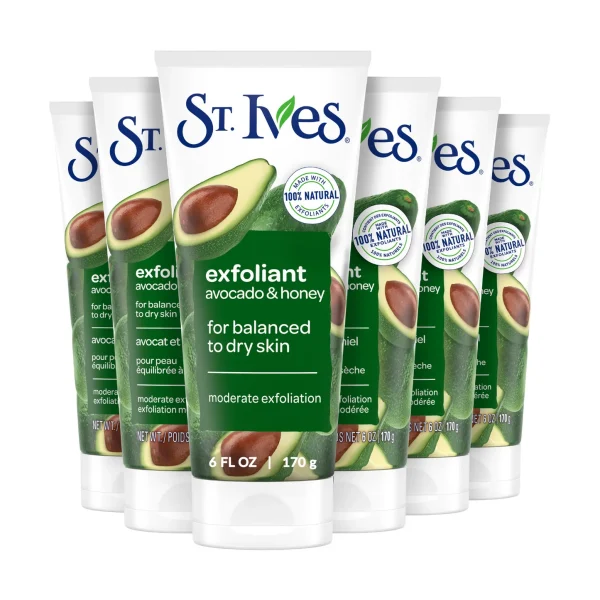 St Ives Exfoliant Avocado And Honey for Balanced to dry Skin Scrub 170g