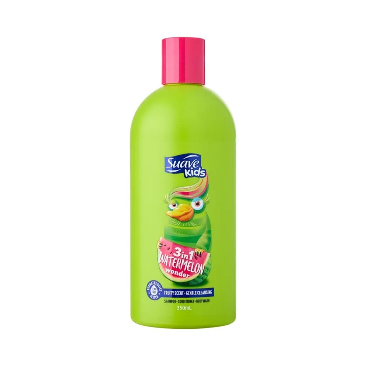 Suave Kids Watermelon Wonder 3 in 1 Shampoo Conditioner Body Wash 350ml