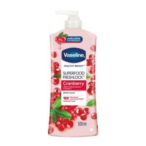 Vaseline Healthy Bright Superfood Freshlock Cranberry Body Lotion 500ml
