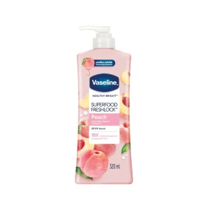 Vaseline Healthy Bright Superfood Freshlock Peach Body Lotion 320ml