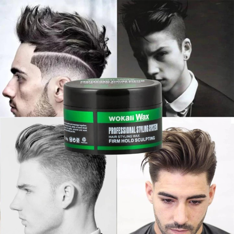Wokali Wax Professional Styling System Firm Hold Sculpting Hair Styling Wax 150g